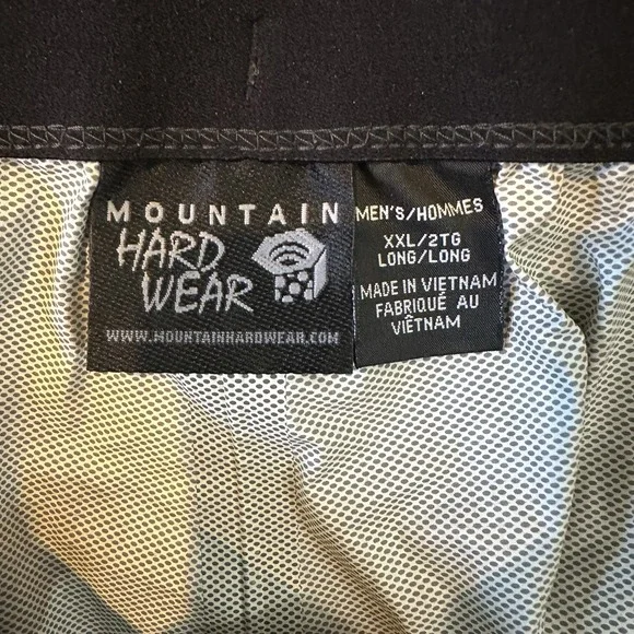 Mountain Hardwear Men's‎ Acadia Pant - Dark Storm - XXL / Long